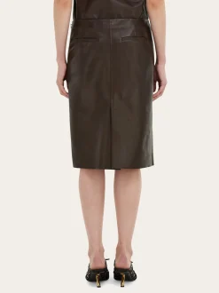 Nappa pencil skirt - Women