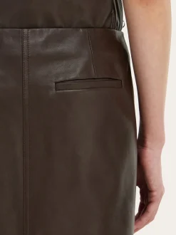 Nappa pencil skirt - Women