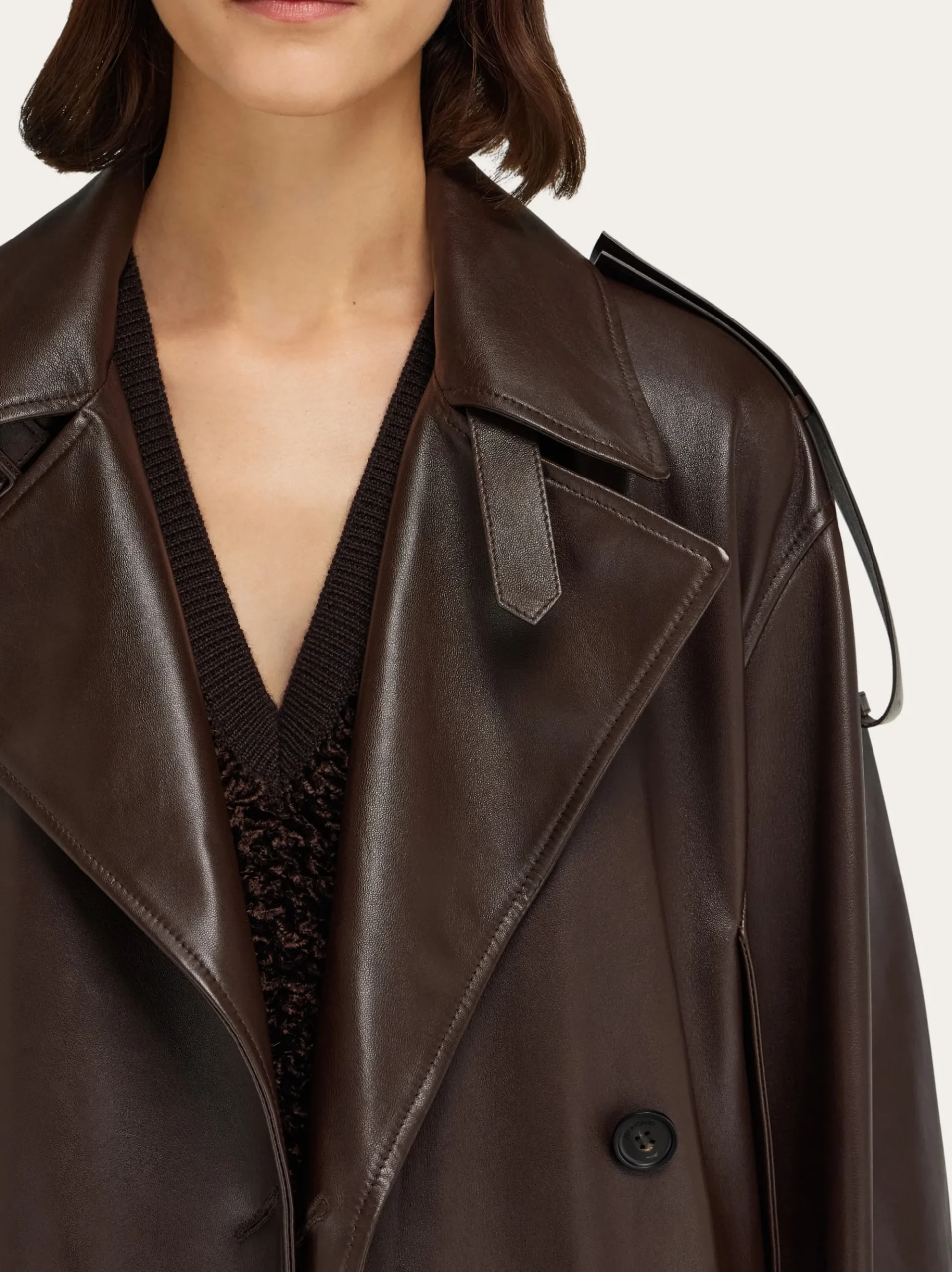 Nappa trench - Women