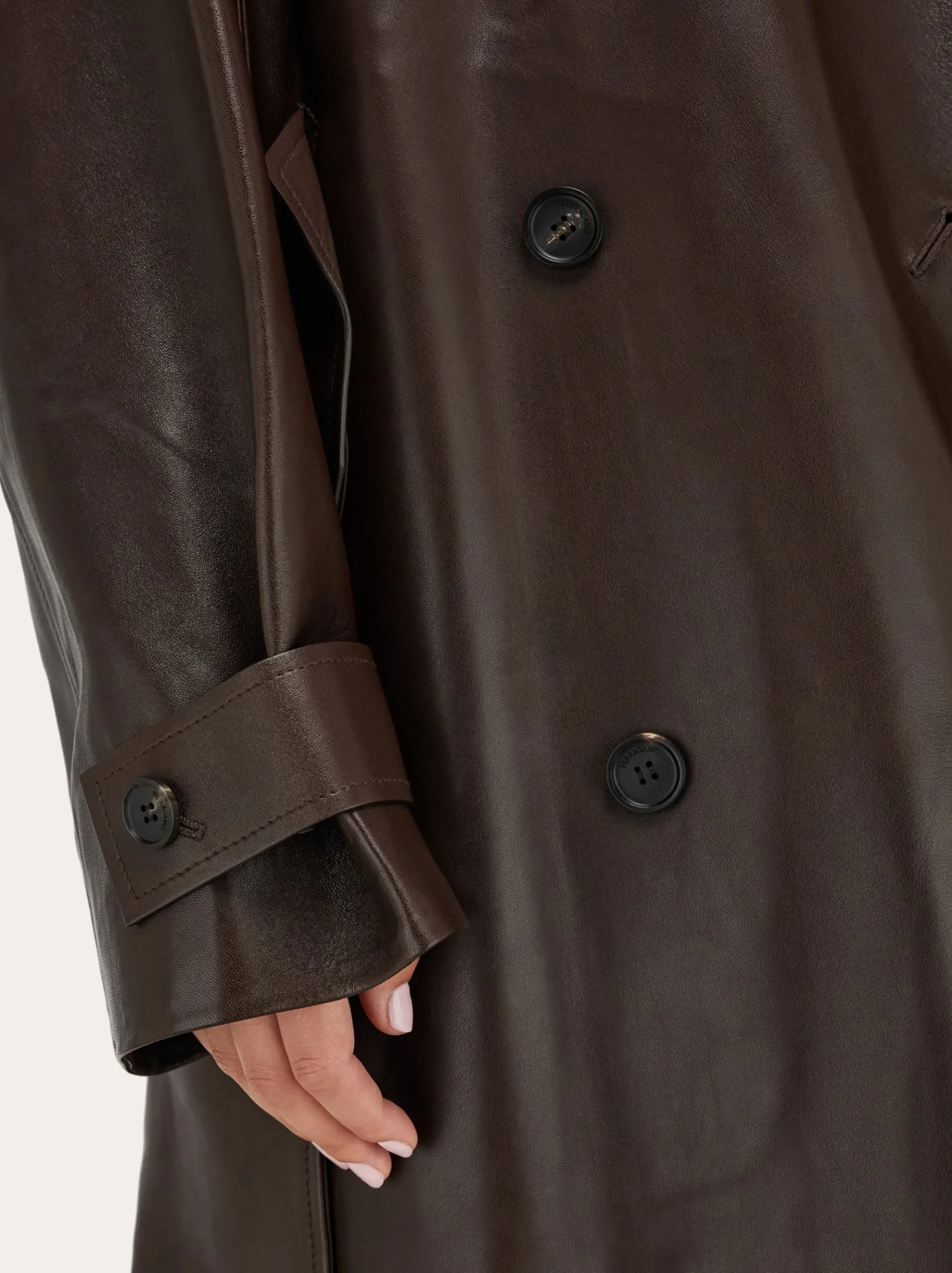 Nappa trench - Women