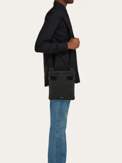 North-South crossbody bag with Hug buckle - Men