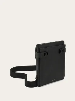 North-South crossbody bag with Hug buckle - Men