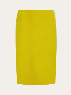 Nubuck pencil skirt - Women