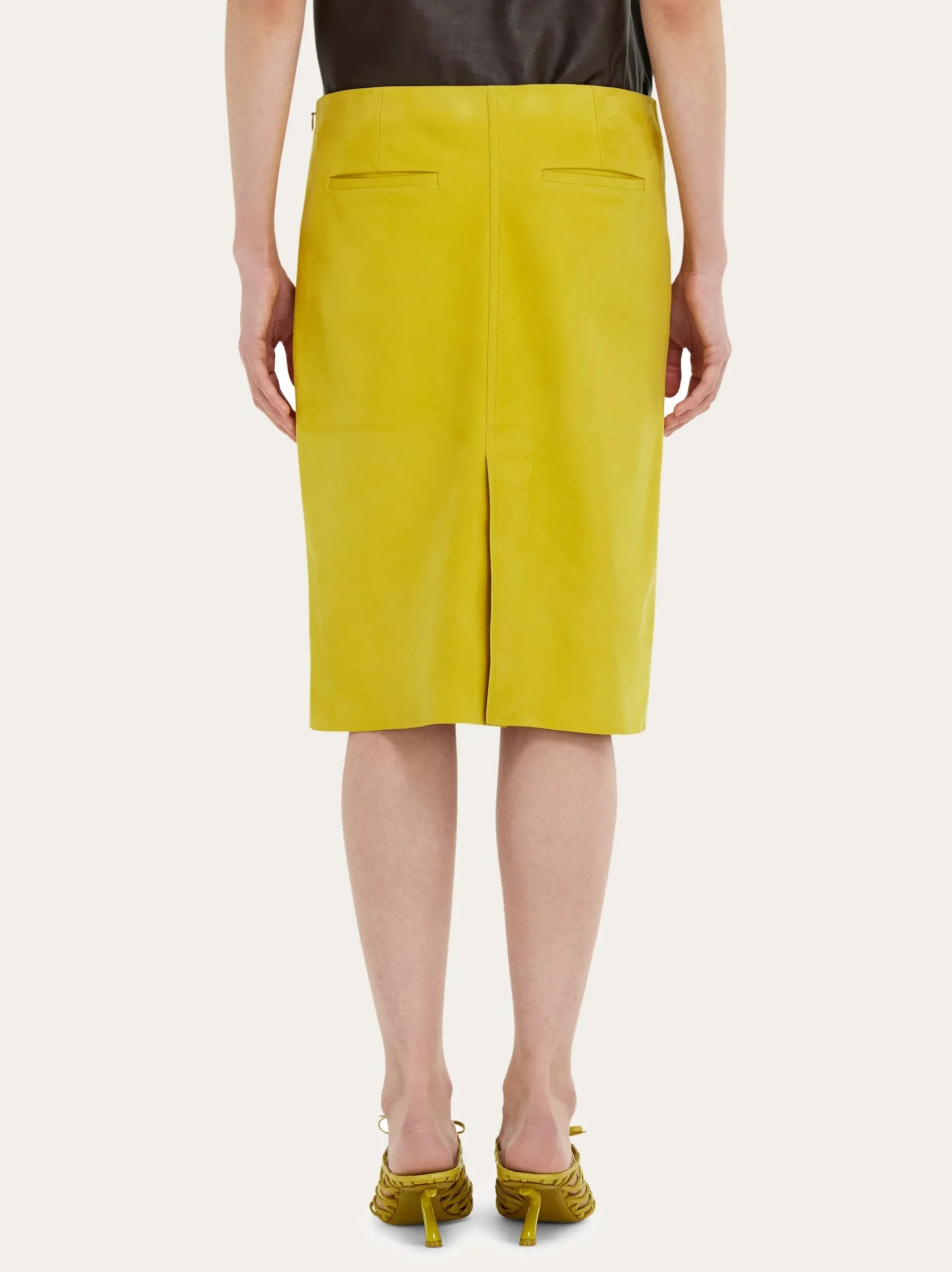 Nubuck pencil skirt - Women