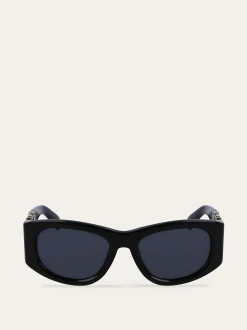 Oval frame sunglasses - Men