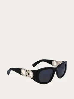 Oval frame sunglasses - Men