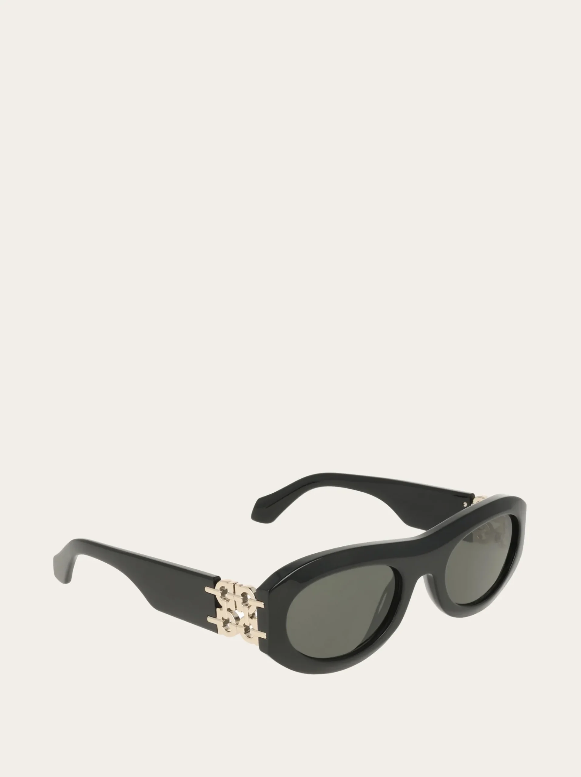 Oval frame sunglasses - Women