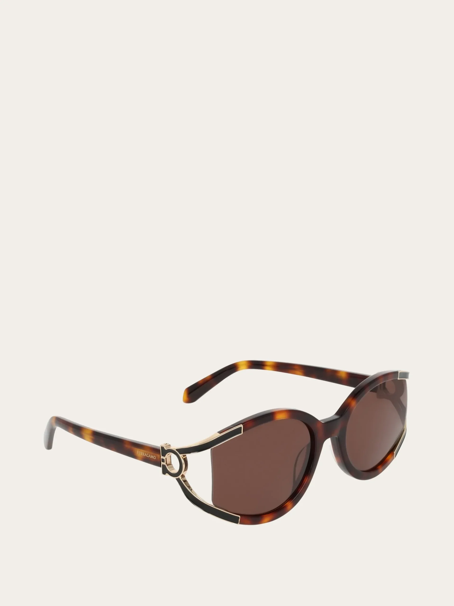Oval frame sunglasses - Women