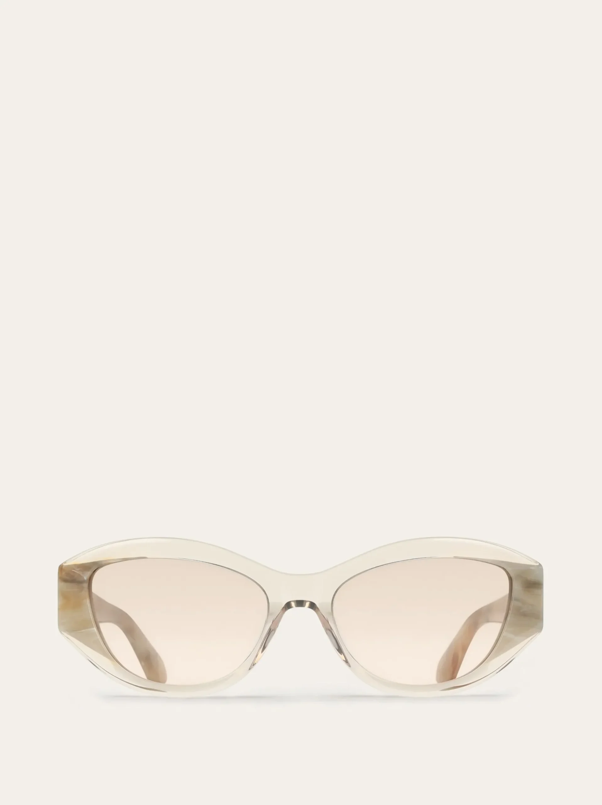 Oval frame sunglasses - Women