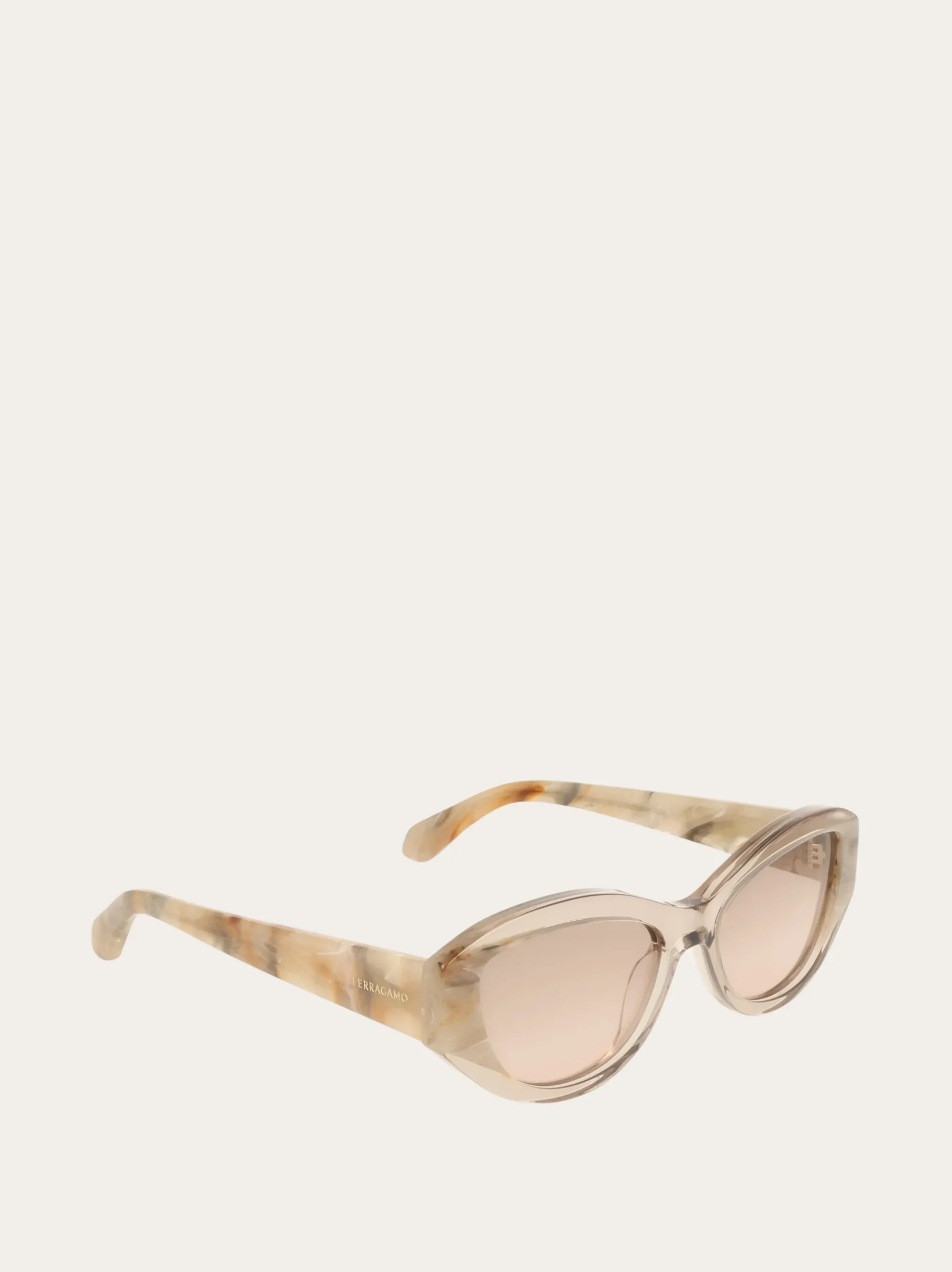 Oval frame sunglasses - Women