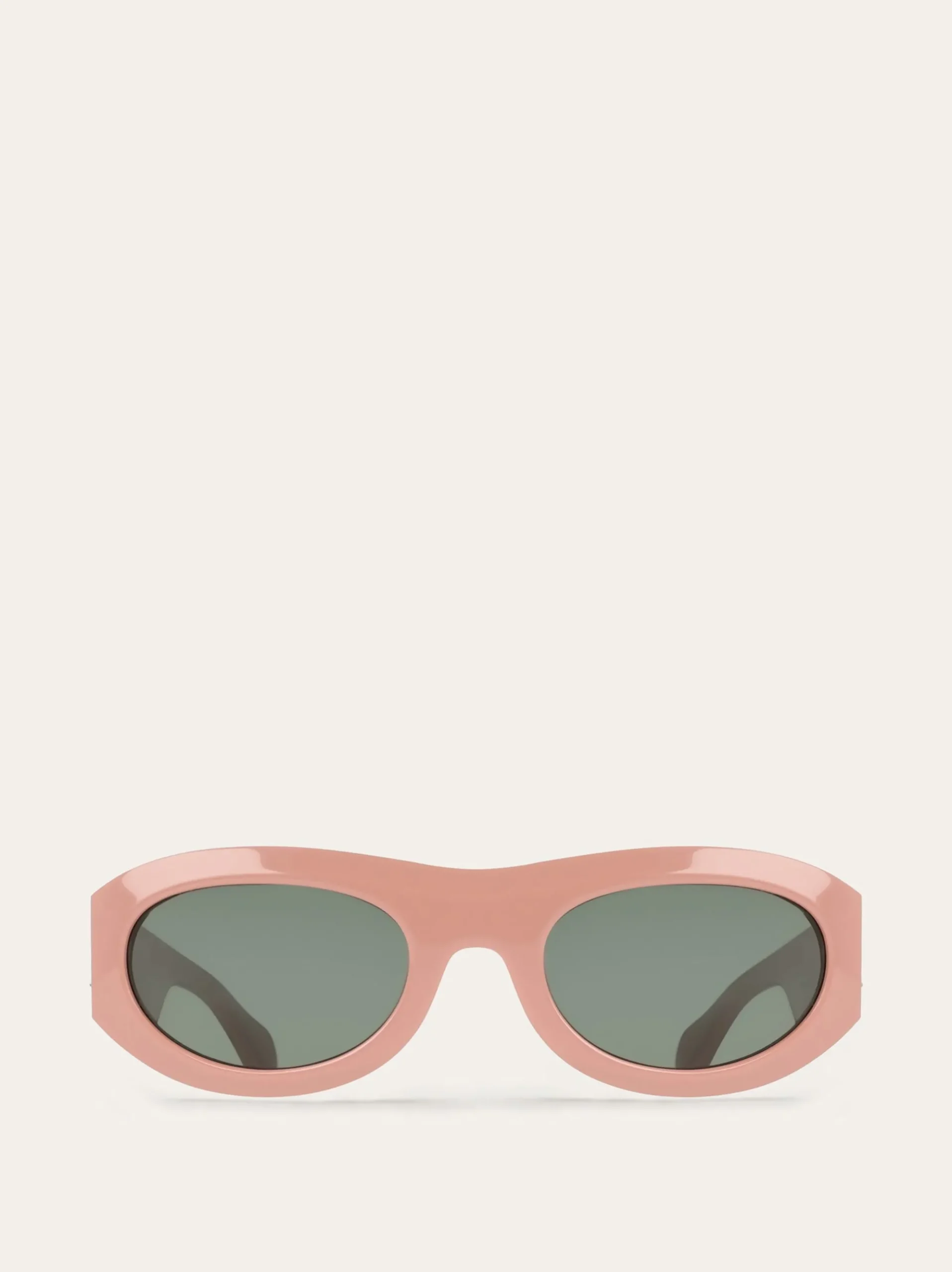 Oval frame sunglasses - Women