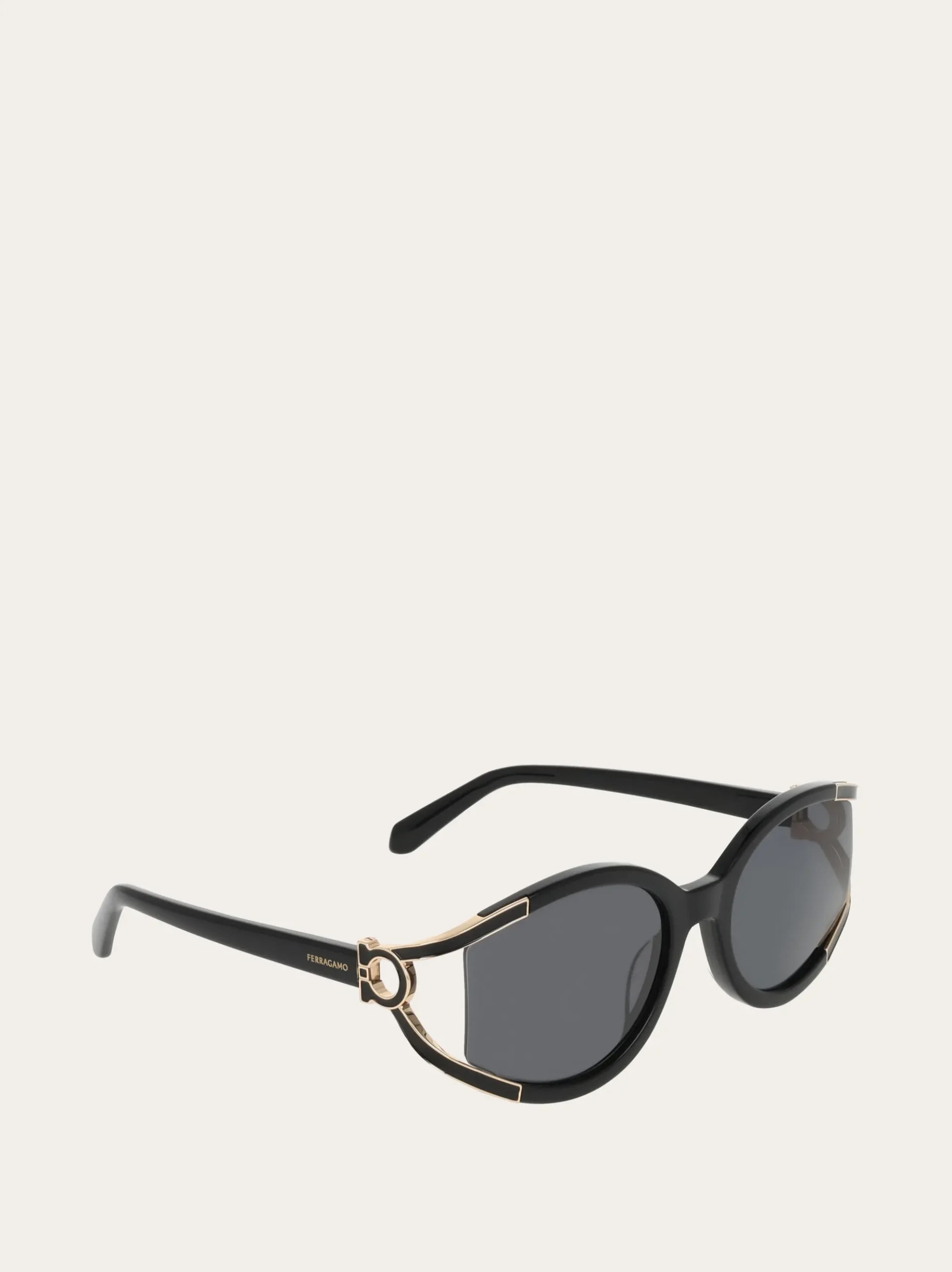 Oval frame sunglasses - Women