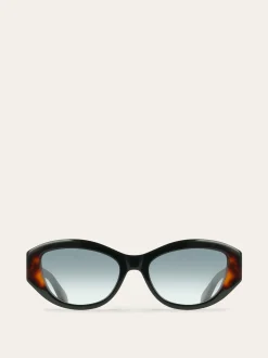 Oval frame sunglasses - Women