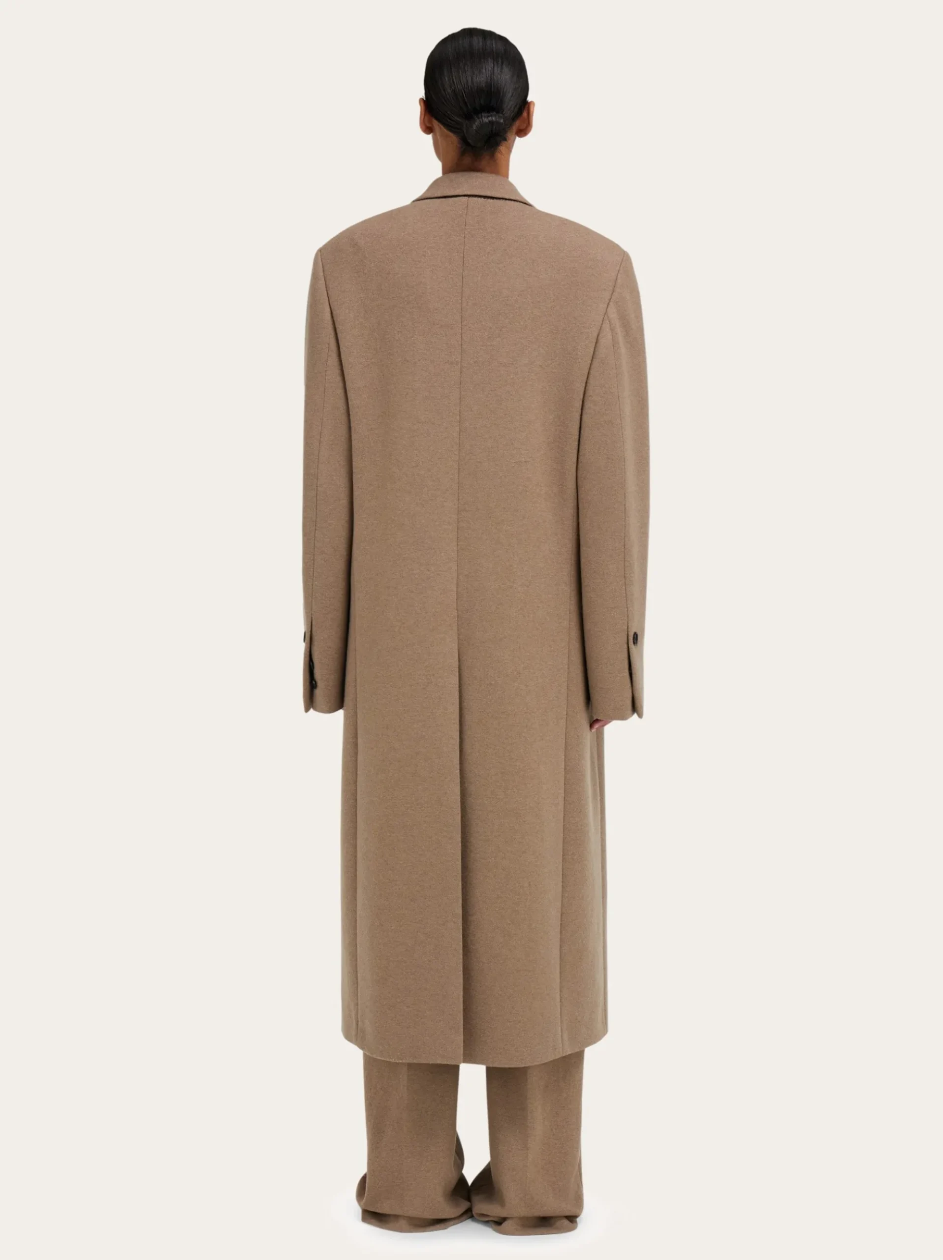 Oversize coat in jersey - Women