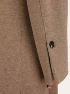 Oversize coat in jersey - Women
