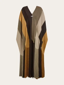 Patchwork poncho - Women