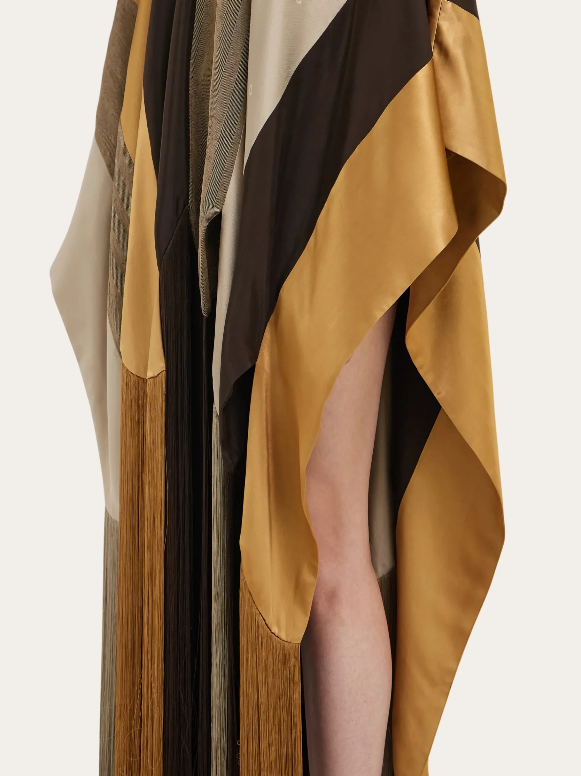 Patchwork poncho - Women