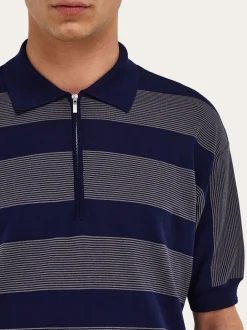 Polo shirt with zip collar - Men