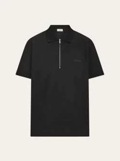 Polo with zip collar - Men