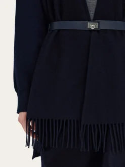 Poncho cardigan - Women