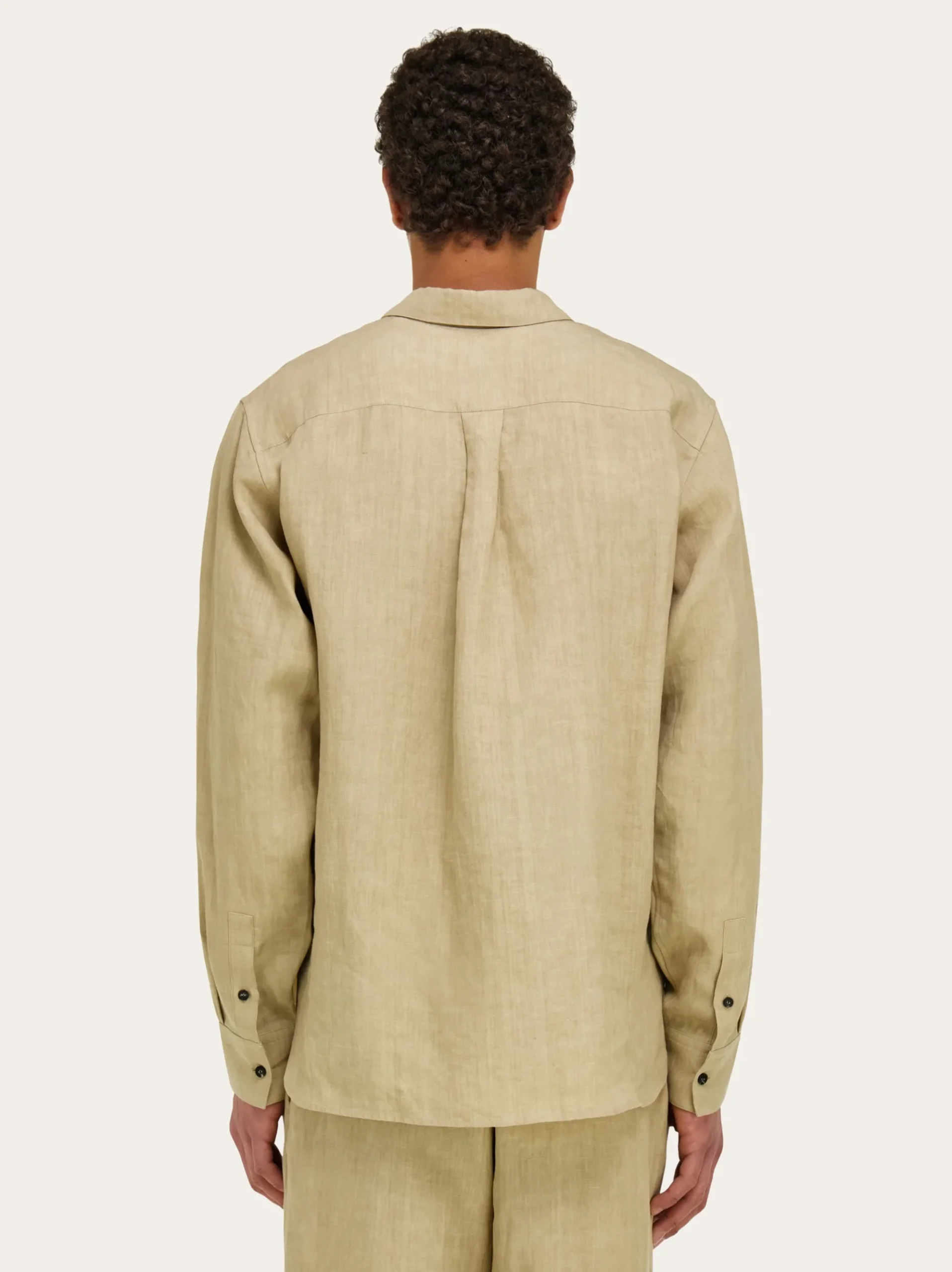 Pure linen shirt - Men