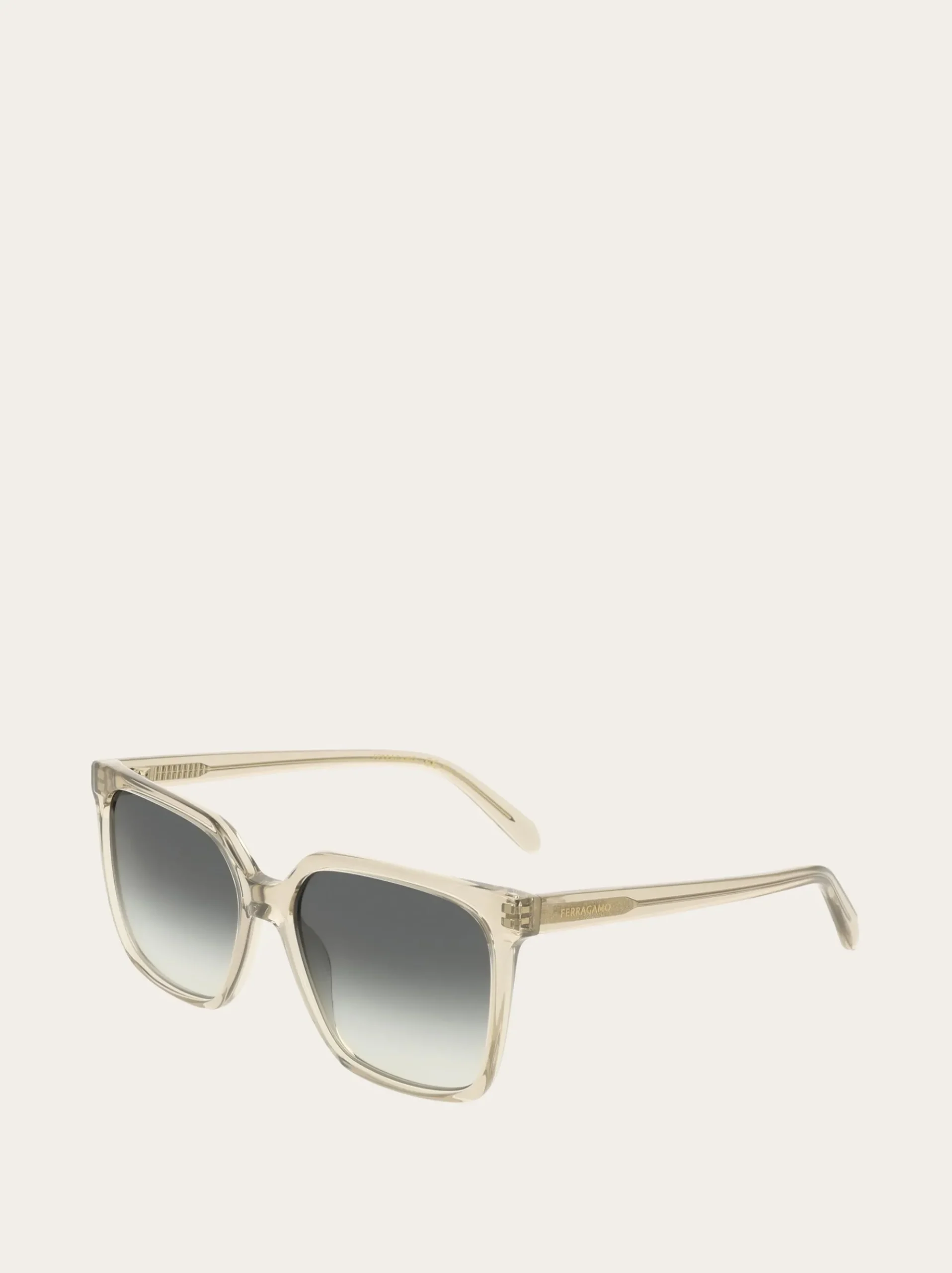 Rectangular frame sunglasses - Women