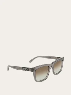 Rectangular frame sunglasses - Men