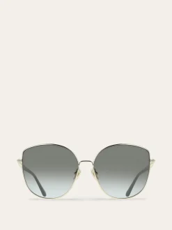 Rectangular frame sunglasses - Women