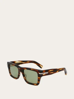 Rectangular frame sunglasses - Men