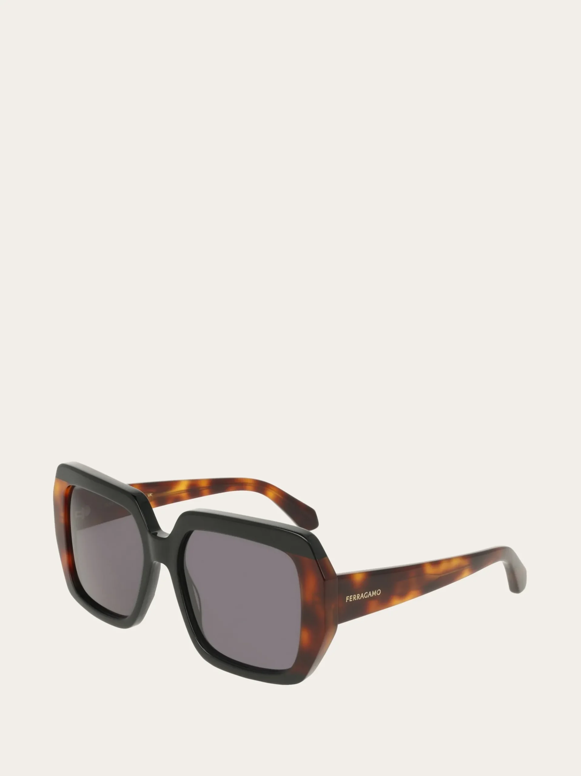 Rectangular frame sunglasses - Women