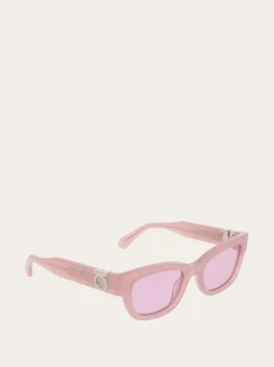 Rectangular frame sunglasses - Women