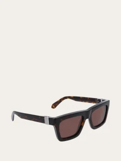 Rectangular frame sunglasses - Men