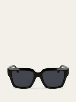 Rectangular frame sunglasses - Women