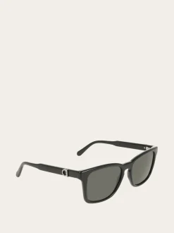 Rectangular frame sunglasses - Men