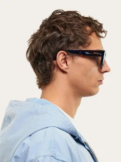 Rectangular frame sunglasses - Men