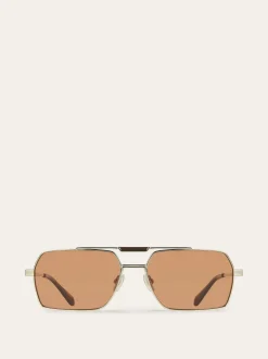 Rectangular frame sunglasses - Men