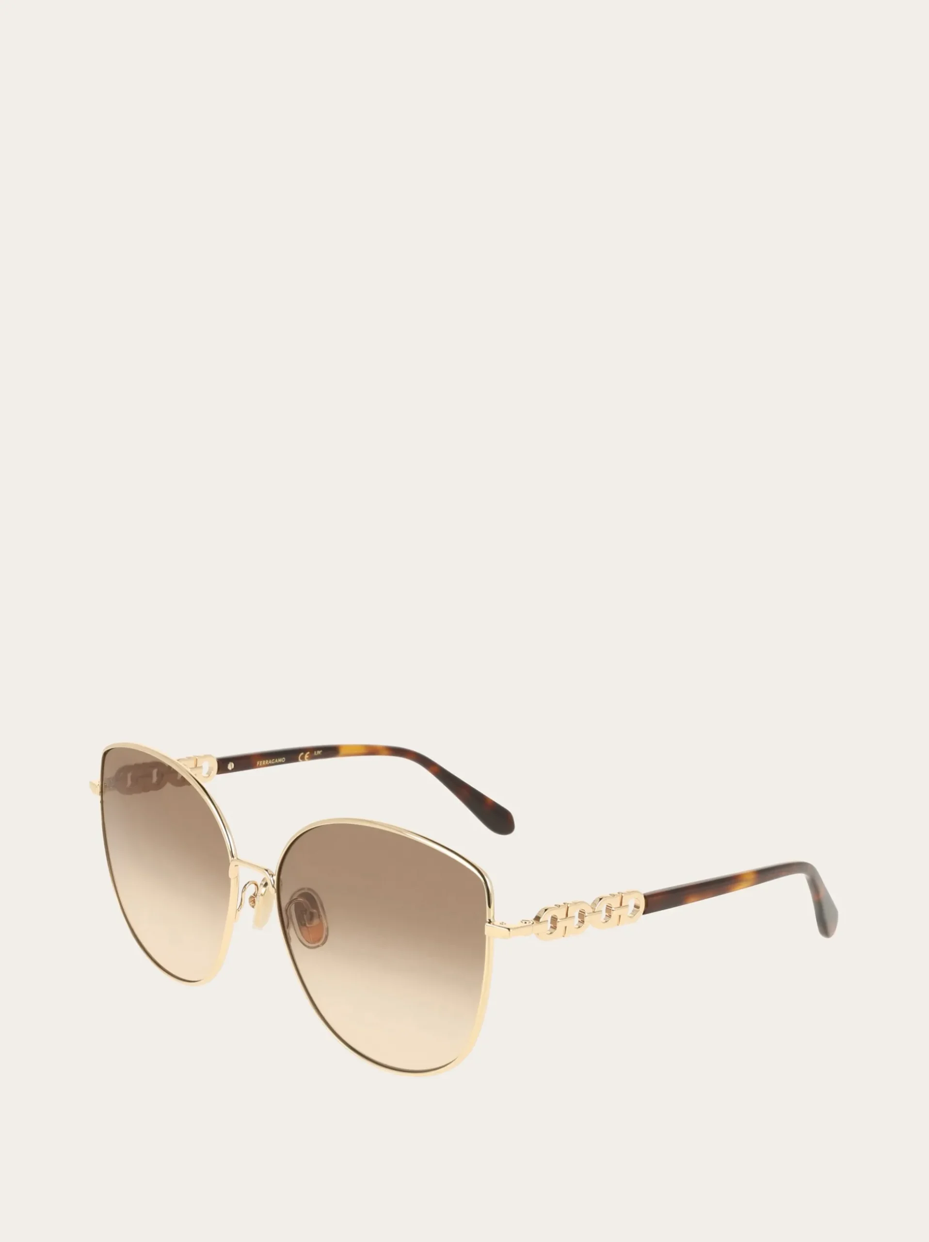 Rectangular frame sunglasses - Women
