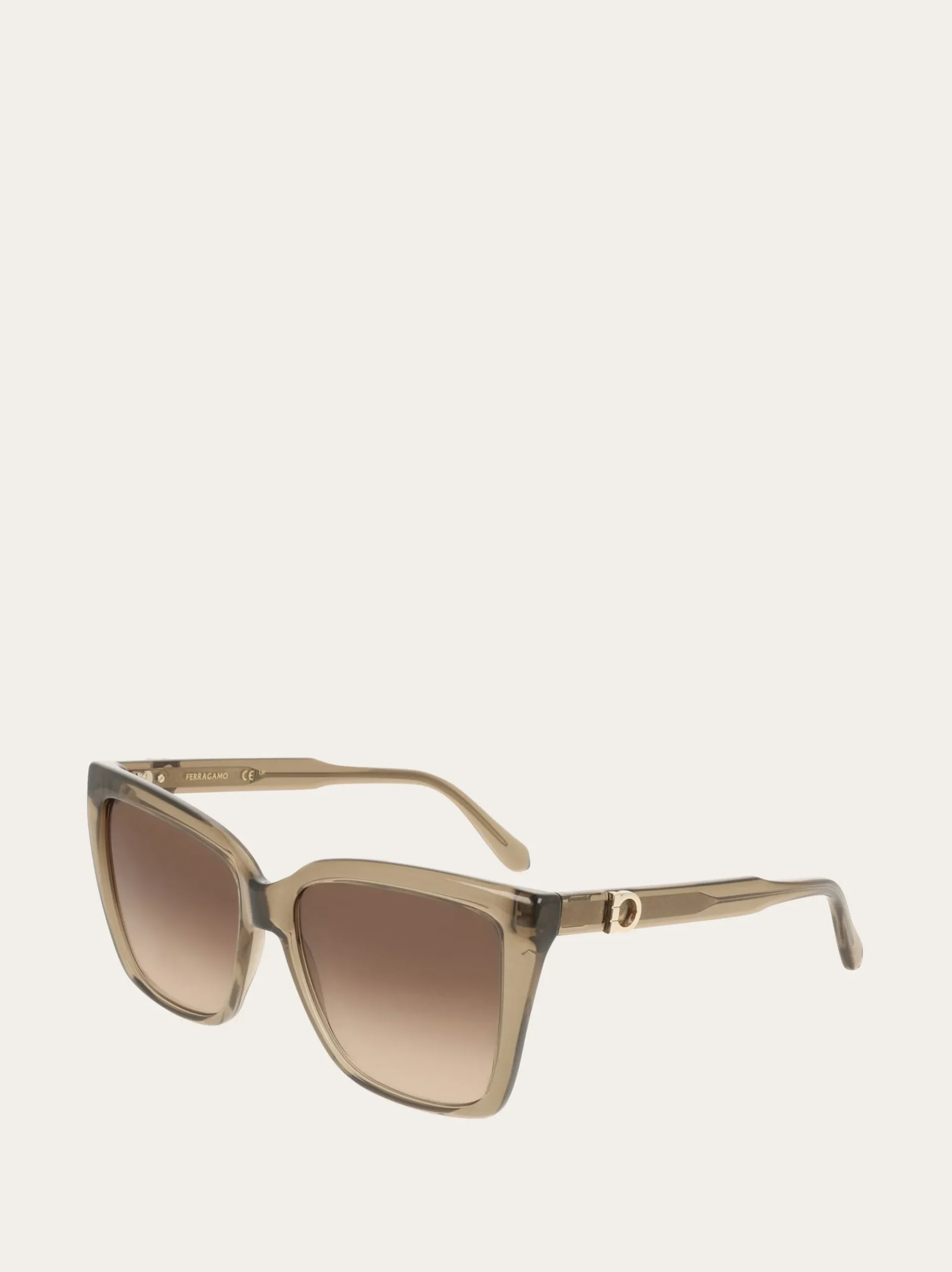 Rectangular frame sunglasses - Women