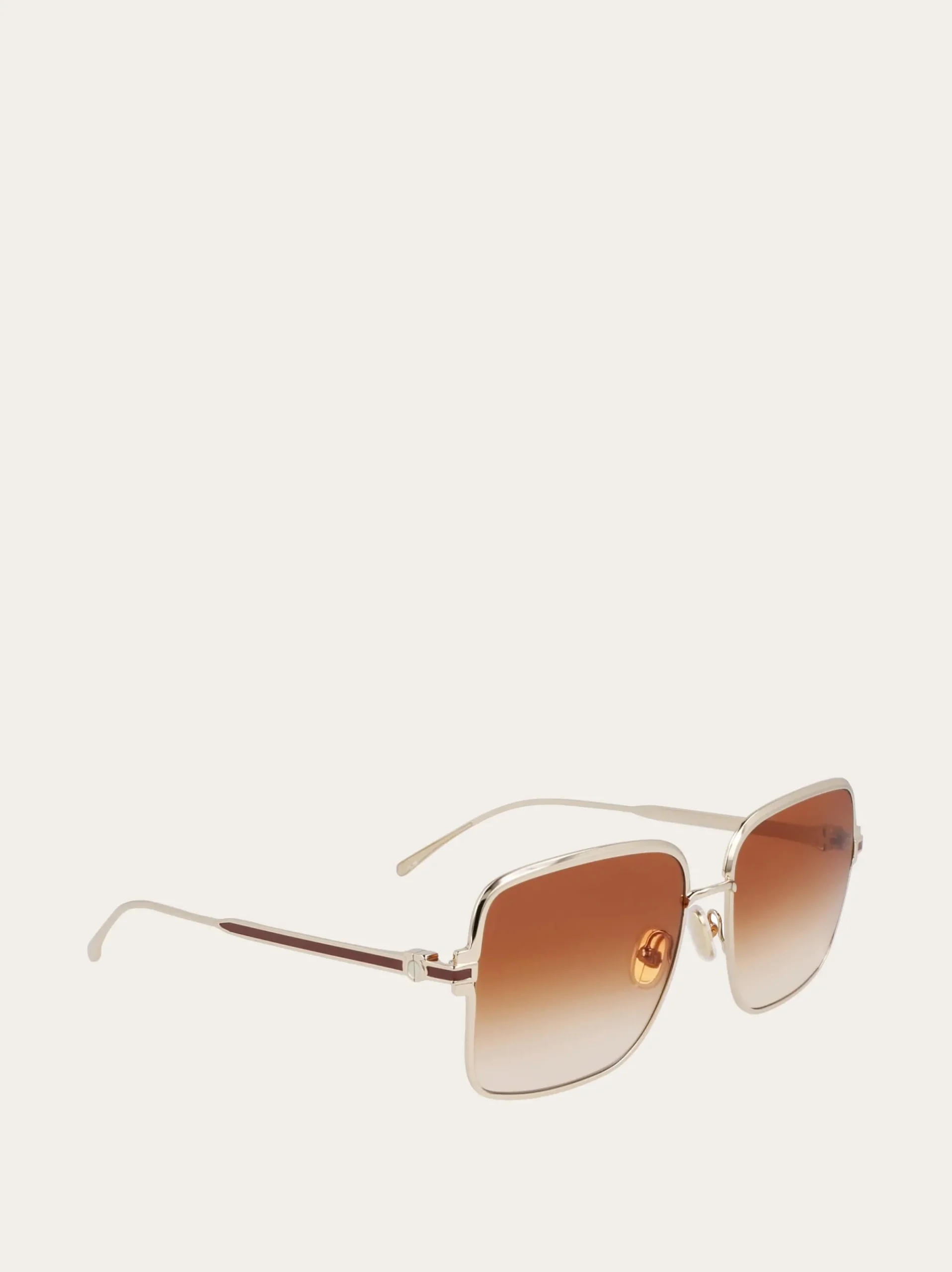 Rectangular frame sunglasses - Women