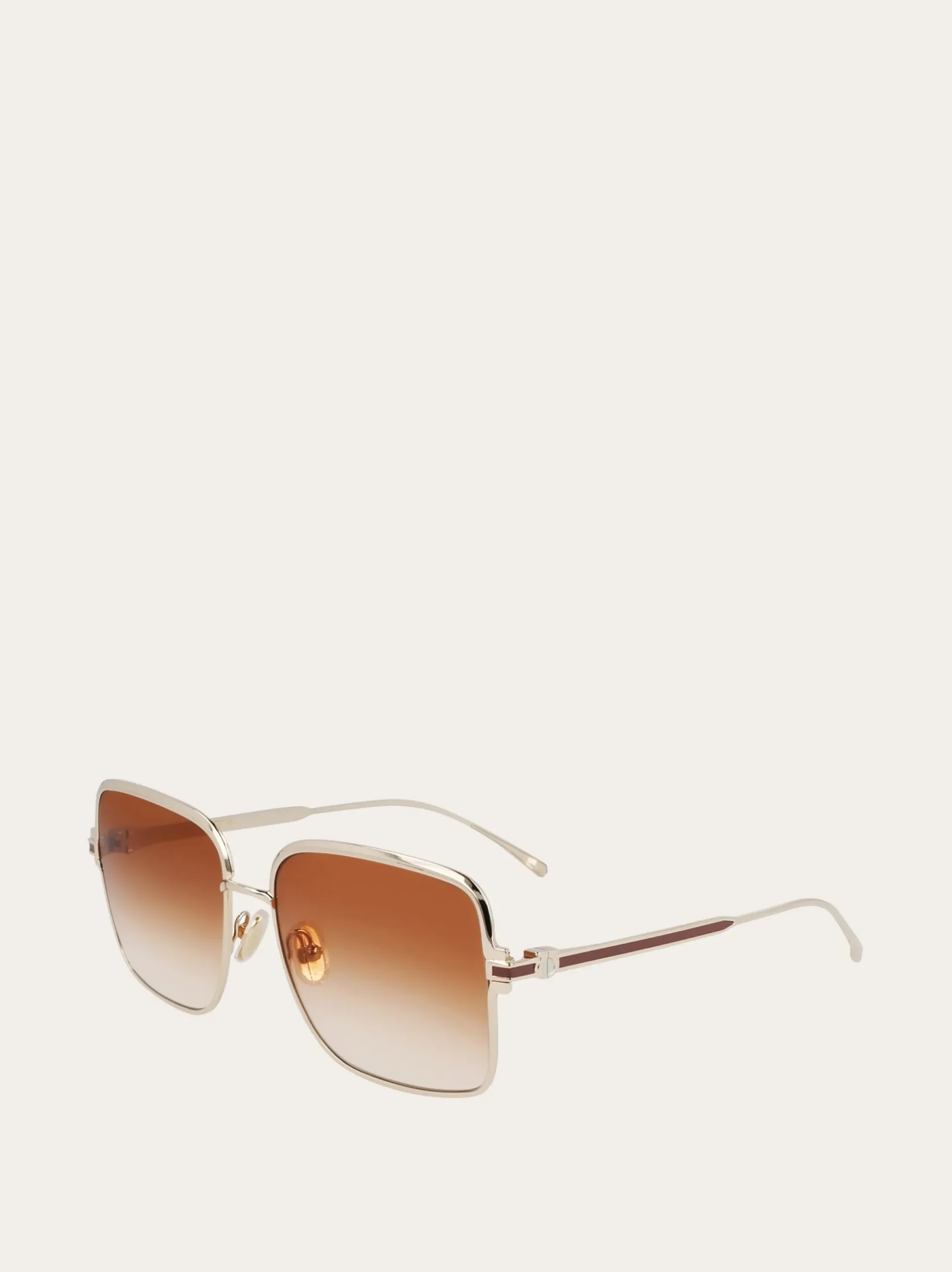 Rectangular frame sunglasses - Women
