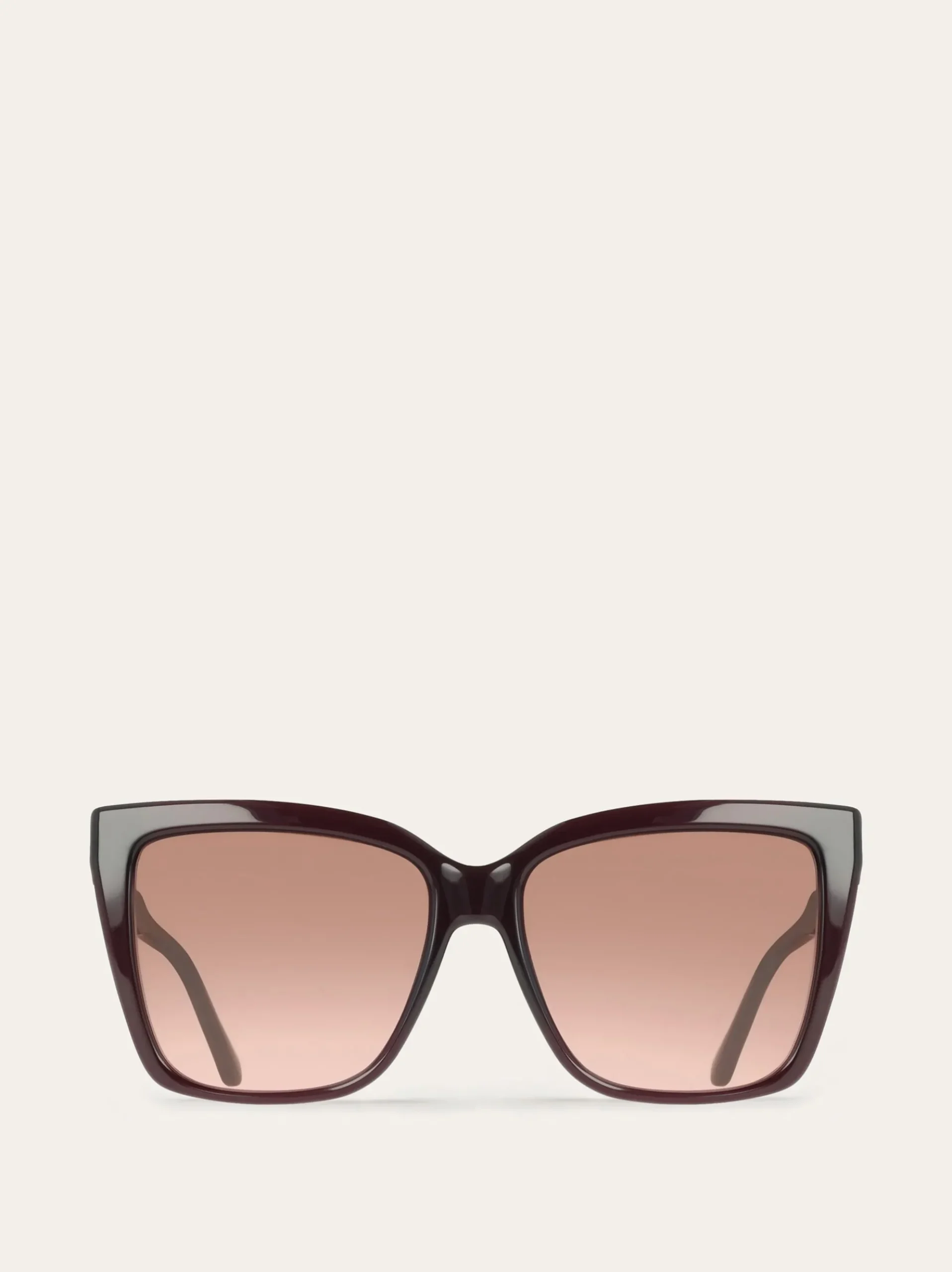 Rectangular frame sunglasses - Women