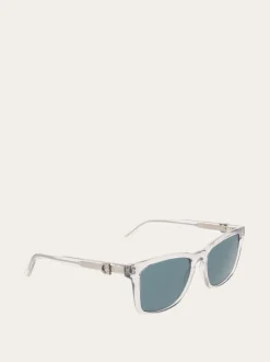 Rectangular frame sunglasses - Men