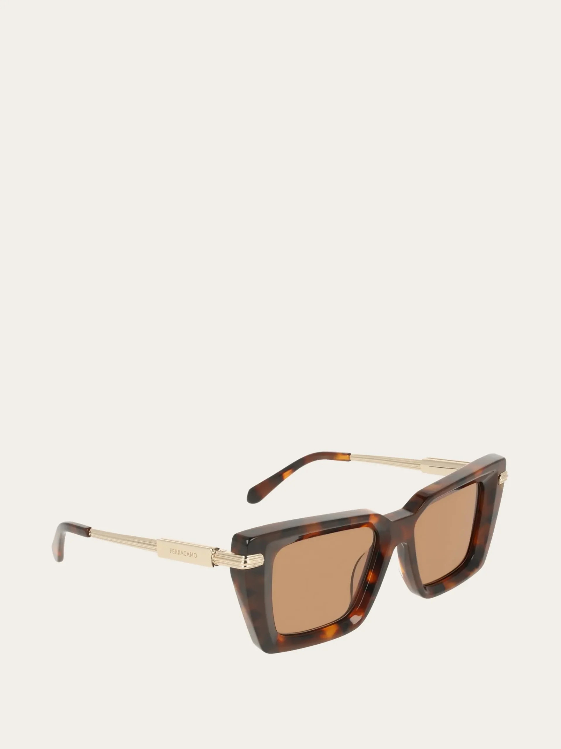 Rectangular frame sunglasses - Women