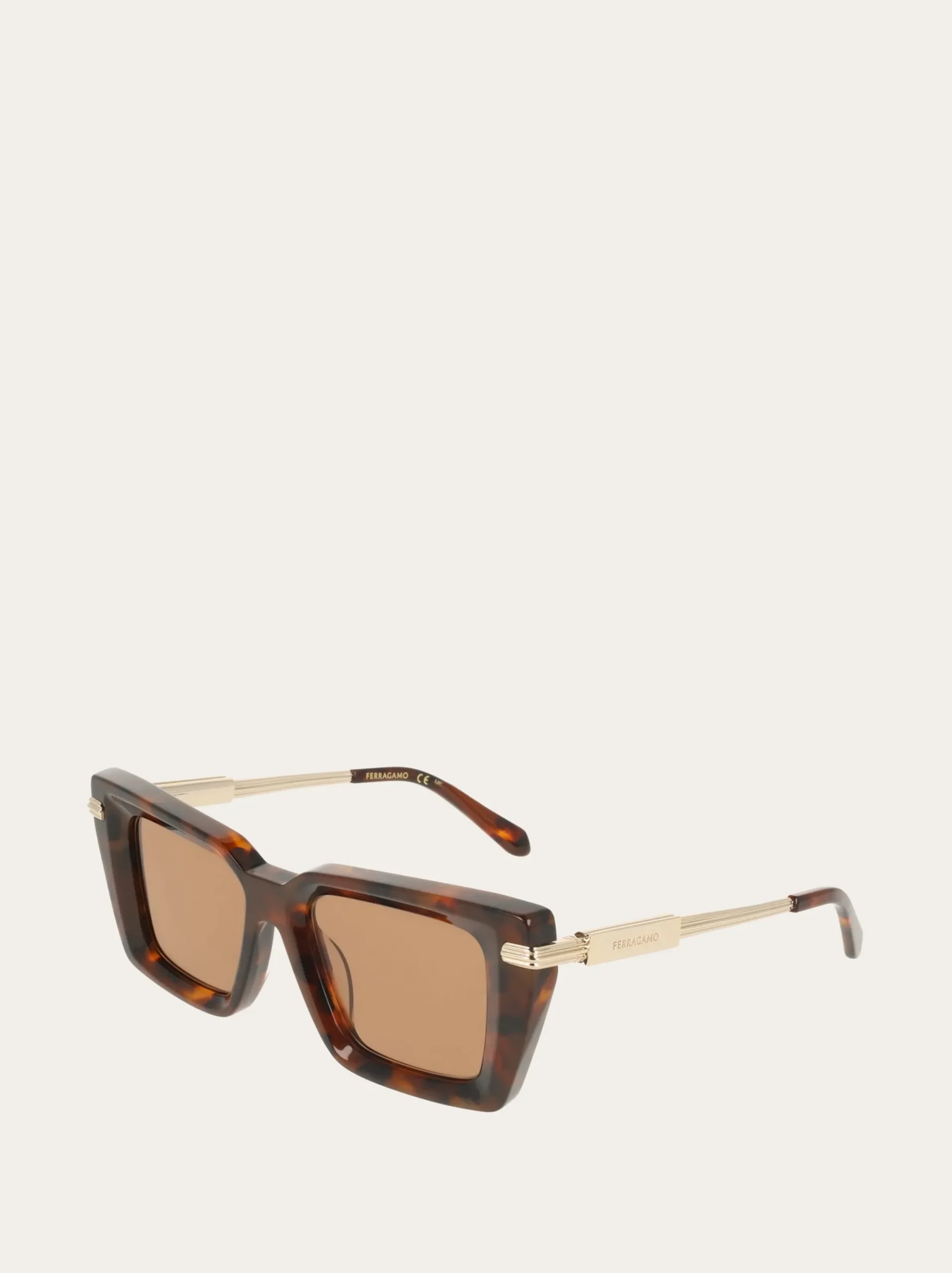 Rectangular frame sunglasses - Women