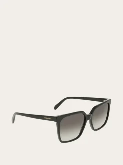 Rectangular frame sunglasses - Women