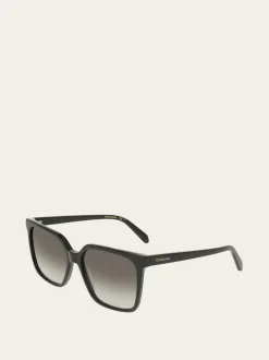 Rectangular frame sunglasses - Women
