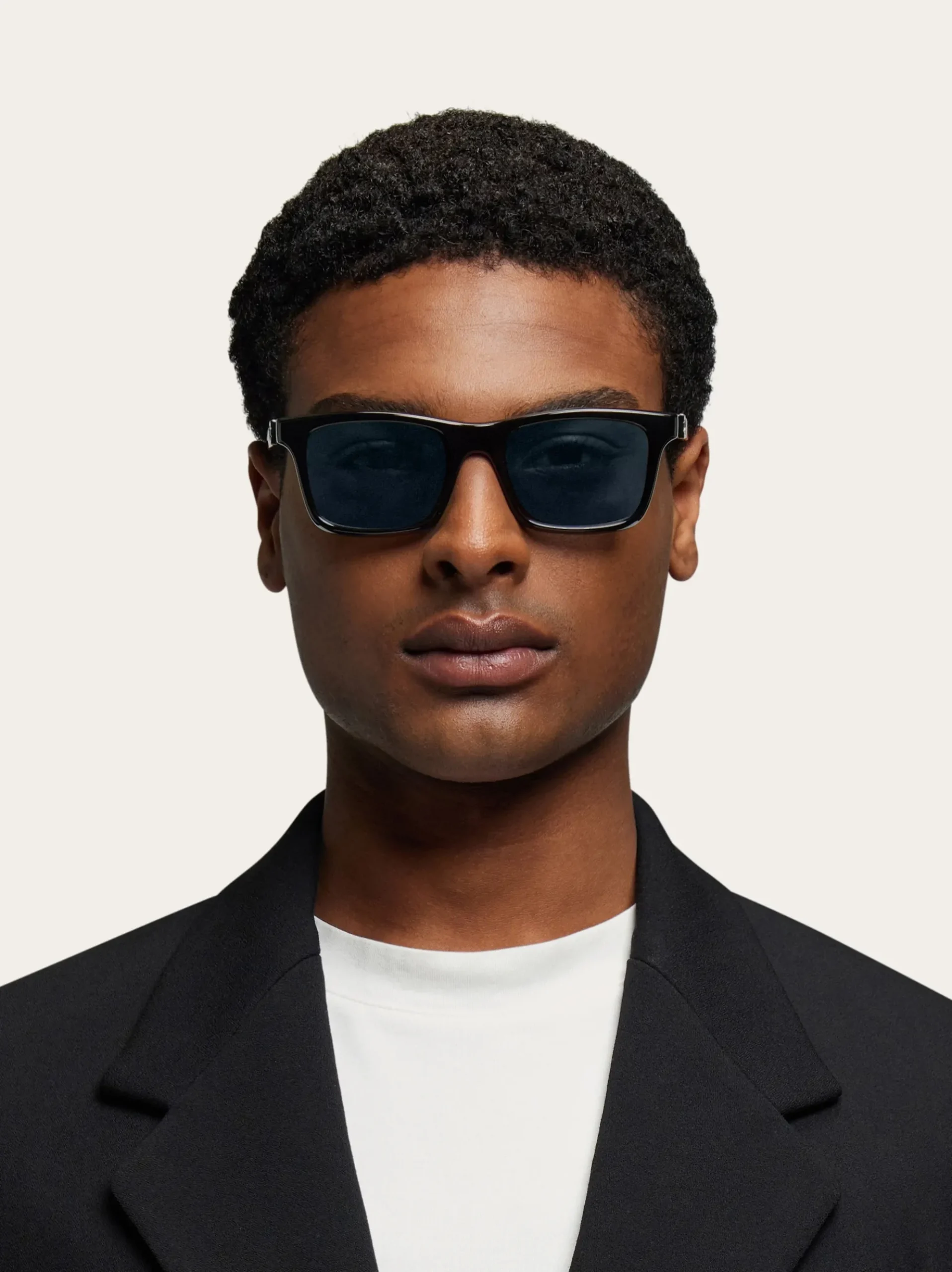 Rectangular frame sunglasses - Men