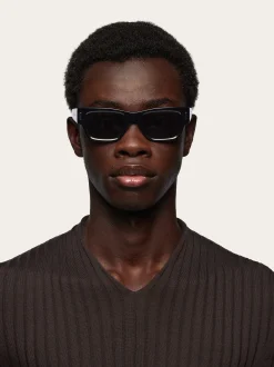 Rectangular frame sunglasses - Men