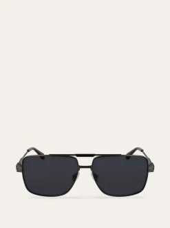 Rectangular frame sunglasses - Men