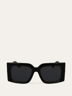 Rectangular frame sunglasses - Women